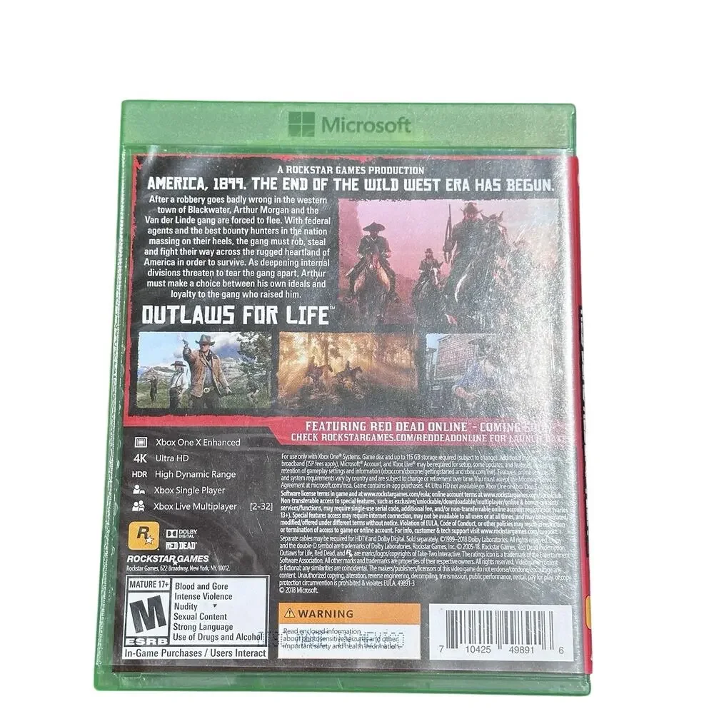 Red Dead Redemption 2 - Microsoft Xbox One